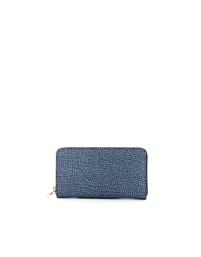 Borbonese Womens Blue Wallet