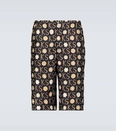 Gucci X Ken Scott Knee-length Shorts In Multi
