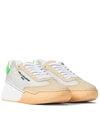 Stella Mccartney Multicolor Loop Sneakers In Beige