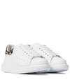 Alexander Mcqueen Oversize Platform Sneaker In White Leopard