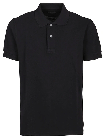 Tom Ford Polo Shirt In Black