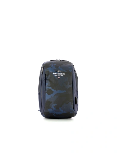 Aeronautica Militare Blue Backpack