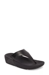 Fitflop Lulu Flip Flop In Black