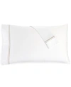 HOTEL COLLECTION 525 THREAD COUNT COTTON PAIR OF EMBROIDERED KING PILLOWCASES, CREATED FOR MACY'S BEDDING