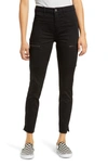 ARTICLES OF SOCIETY CARLYON SKINNY ZIP CARGO PANTS,5399CPD-667