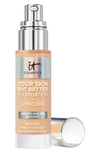 IT COSMETICS YOUR SKIN BUT BETTER FOUNDATION + SKINCARE,S38729