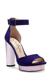 JESSICA SIMPSON EVERYN PLATFORM ANKLE STRAP SANDAL,JS-EVERYN