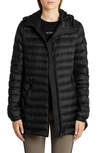 Moncler Ments Hooded Quilted Shell Down Jacket In Black