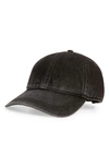 Madewell Faded Denim Baseball Cap In Super Bleach Sublc