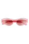 Ferragamo Cat-eye Frame Sunglasses In Pink