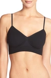 Yummie Audrey Comfortably Fit Seamless Bralette In Black