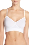 Yummie Audrey Comfortably Fit Seamless Bralette In White