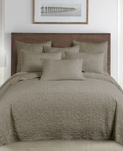 Homthreads Beckett Bedspread Set, King In Taupe