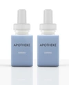 Pura X Apotheke 2-pack Diffuser Fragrance Refills In Canvas