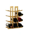 OCEANSTAR 12-BOTTLE BAMBOO WINE RACK