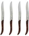 French Home Laguiole Connoisseur Rosewood Steak Knives, Set Of 4
