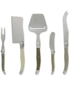 FRENCH HOME LAGUIOLE MIST 5-PC. CHEESE KNIFE & FORK & SLICER SET