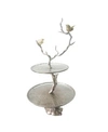 AB HOME IRON BRANCH 2-TIERED TRAY