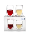 EPARE DOUBLE-WALL WINE GLASS- SET OF 2