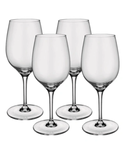 Villeroy & Boch Entree Set Of 4 White Wine Glasses
