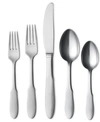 Georg Jensen Copenhagen Stainless Steel Flatware Set/set Of 5