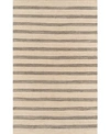 Novogratz Montauk Mtk-2 Charcoal 7'6" X 9'6" Area Rug In Charcoal