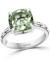 EFFY COLLECTION EFFY GREEN QUARTZ STATEMENT RING (3-7/8 CT. T.W.) IN STERLING SILVER