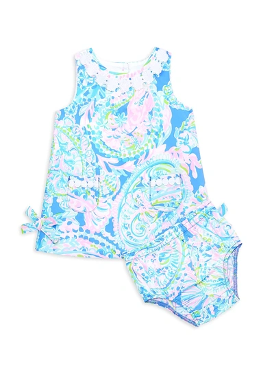 Lilly Pulitzer Baby Girl's 2-piece Shift & Bloomers Set In Neutral