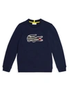 LACOSTE LITTLE BOY'S & BOY'S NATIONAL GEOGRAPHIC CREWNECK PULLOVER,400013309413