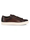 TO BOOT NEW YORK CASTLE LEATHER LOW-TOP SNEAKERS,400012382636