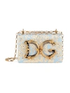 DOLCE & GABBANA WOMEN'S BROCADE CROSSBODY BAG,0400013213360