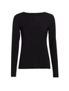Wolford Women's Aurora Pure Long-sleeve Top In Black