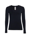 Wolford Sustainable Aurora Modal V Neck Top In Black