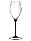 RIEDEL FATTO A MANO PERFORMANCE BLACK STEM CHAMPAGNE GLASS,400013378984