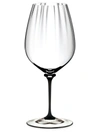 RIEDEL FATTO A MANO PERFORMANCE CABERNET BLACK STEM WINE GLASS,400013378978