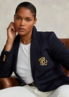 RALPH LAUREN DOUBLE-KNIT JACQUARD BLAZER,0042594812