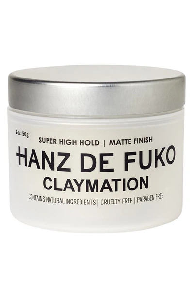 Hanz De Fuko Claymation Hair Styling Clay In Colorless