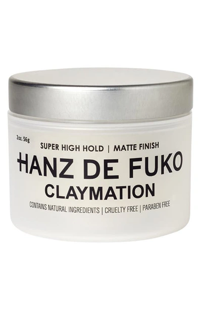 Hanz De Fuko Claymation Hair Styling Clay In Colourless