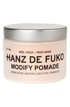 Hanz De Fuko Modify Hair Pomade 2 Fl Oz-no Color