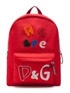 DOLCE & GABBANA WE ARE D&G BACKPACK