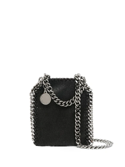 Stella Mccartney Micro Falabella Tote Bag In Black