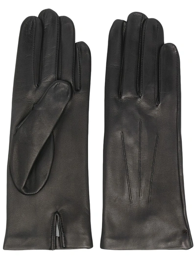 Dents Felicity Leather Gloves In Black