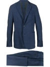 TRAIANO MILANO SINGLE BREASTED TWO-TONE SUIT