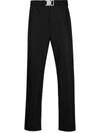 MONCLER GENIUS BUCKLE FASTENED TRACK TROUSERS
