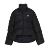 Balenciaga C-shape Oversized Hooded Quilted Shell Jacket In Black
