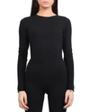 ALAÏA AZZEDINE ALAIA BLACK BODYSUIT,AA9B0005RM001 999