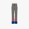 THE ELDER STATESMAN FUSION FLARED CASHMERE TROUSERS,20043615959609