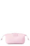 Dagne Dover Small Hunter Neoprene Toiletry Bag In Pinkish