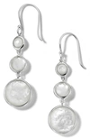 Ippolita Women's Lollipop Lollitini Sterling Silver, Mother-of-pearl & Doublet Triple-drop Earrings In Silver/ Mother Of Pearl