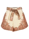 ZIMMERMANN ZIMMERMANN BRIGHTON TUCK SHORTS